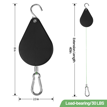 Retractable Plant Hanger 3.0 - Set of 2