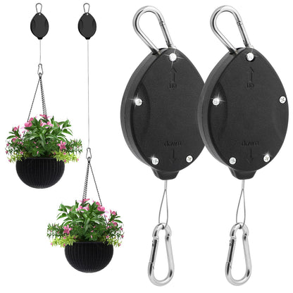 Retractable Plant Hanger 2.0 - Set of 2